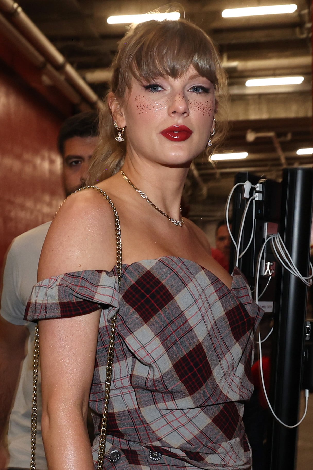 taylor swift glitter freckles