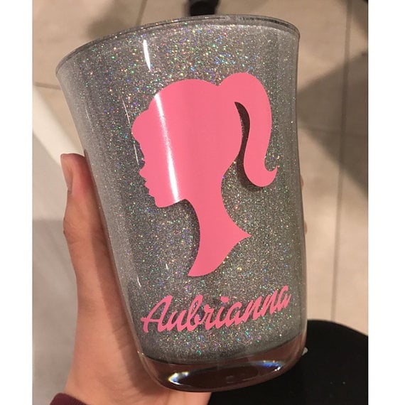 Barbie Makeup Brush Holder