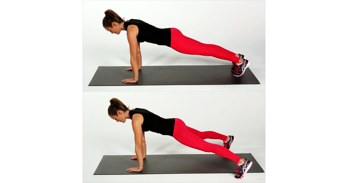 Plank Jacks Strength Exercises With Cardio POPSUGAR Fitness Photo 6