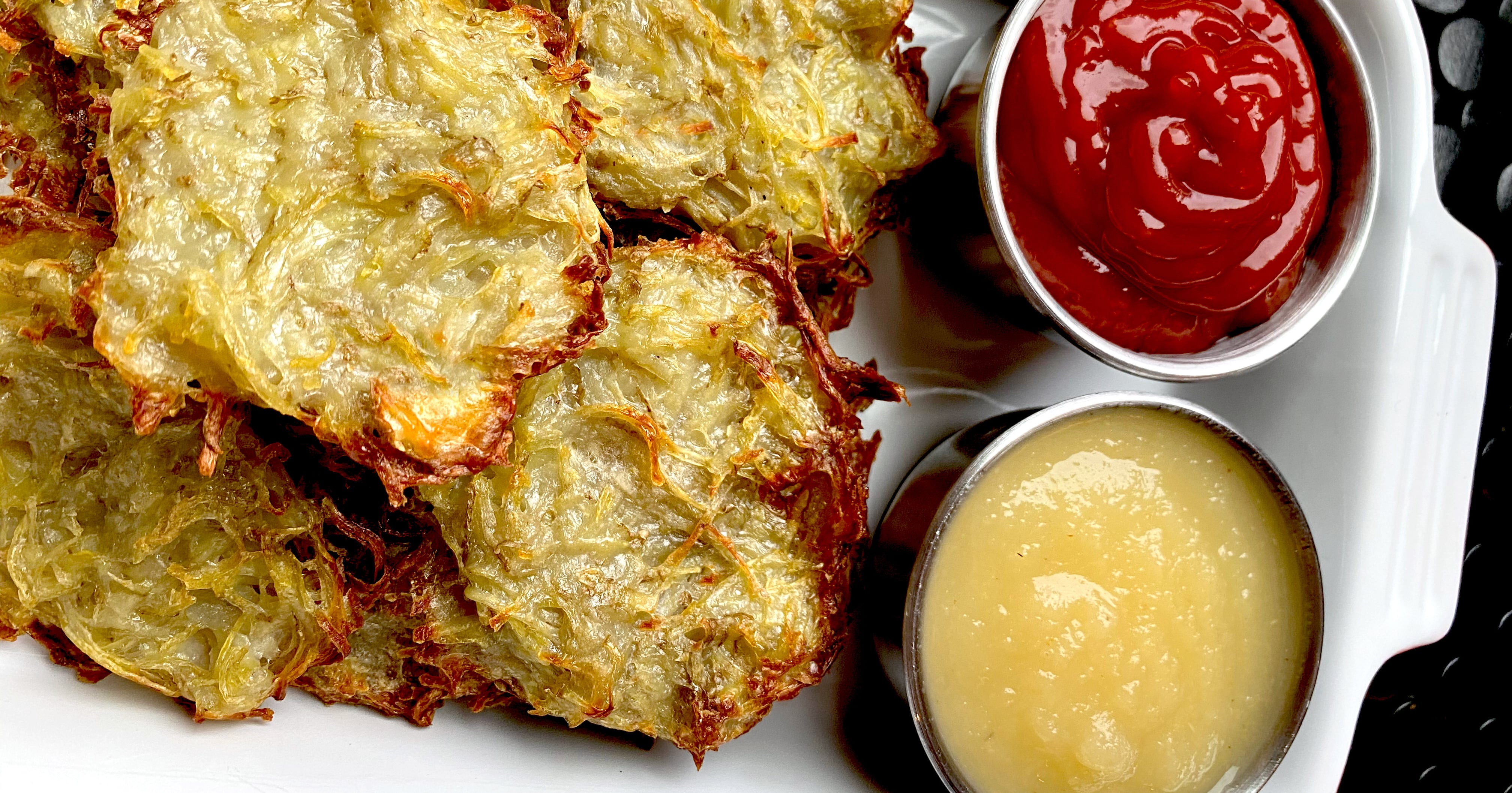 Easy AirFryer Potato Latke Recipe POPSUGAR Fitness
