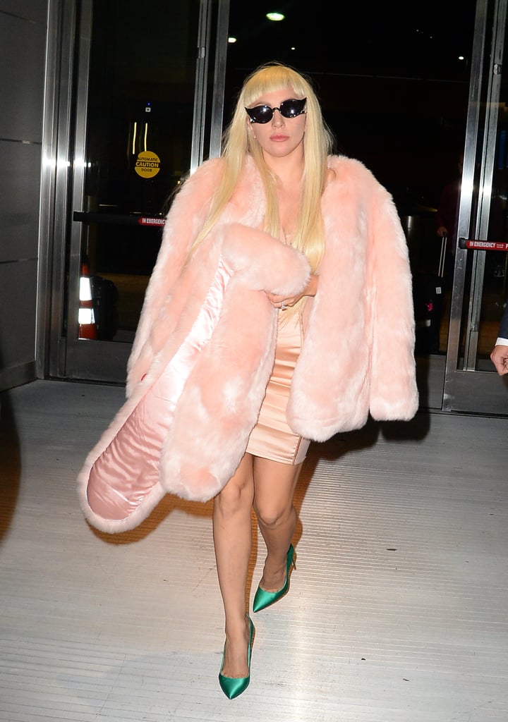 Lady Gaga Airport October 2015