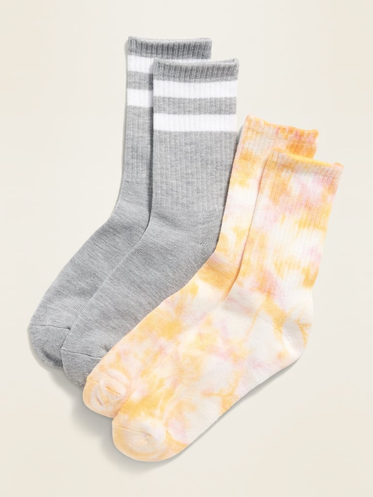 POPSUGAR x Old Navy Printed Unisex Socks 2-Pack For Kids