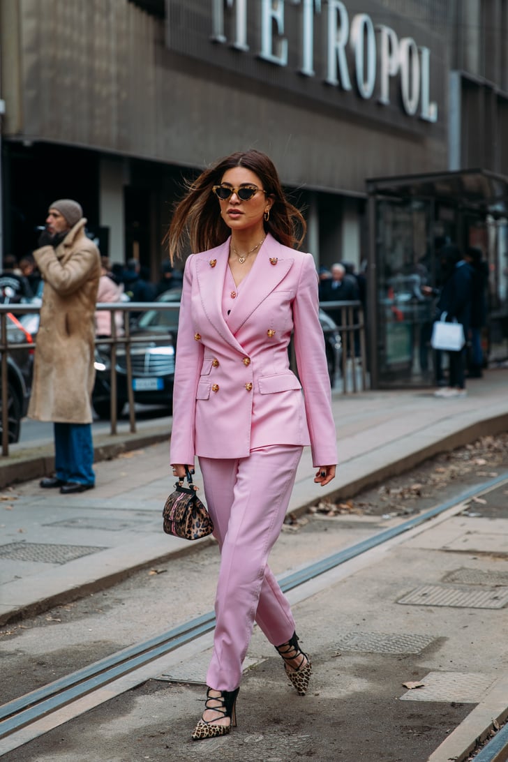 Day 5 | Street Style at Milan Fashion Week Fall 2018 | POPSUGAR Fashion ...