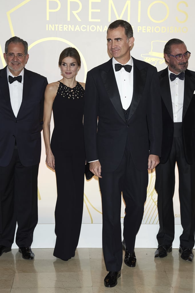 Queen Letizia and King Felipe in Black-Tie Attire Dec. 2015