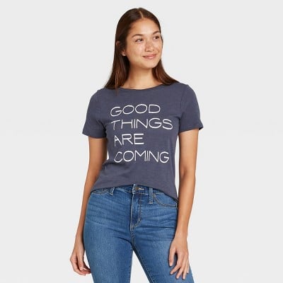 Good Things are Coming Short Sleeve Graphic T-Shirt