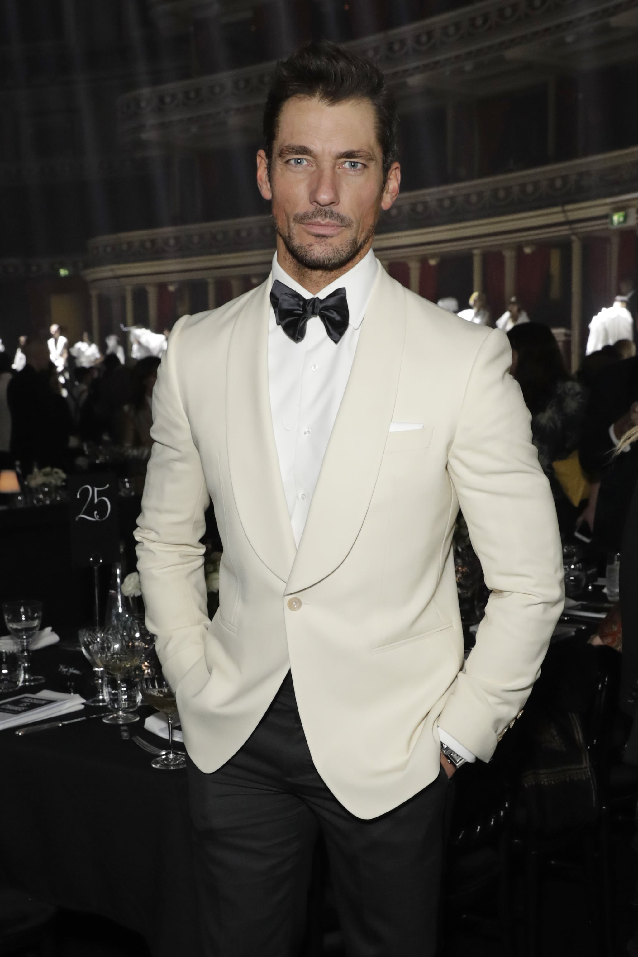 Suited And Booted David Gandy Attends The Fashion Awards 2019