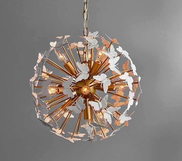 Pottery Barn Kids Butterfly Burst Chandelier