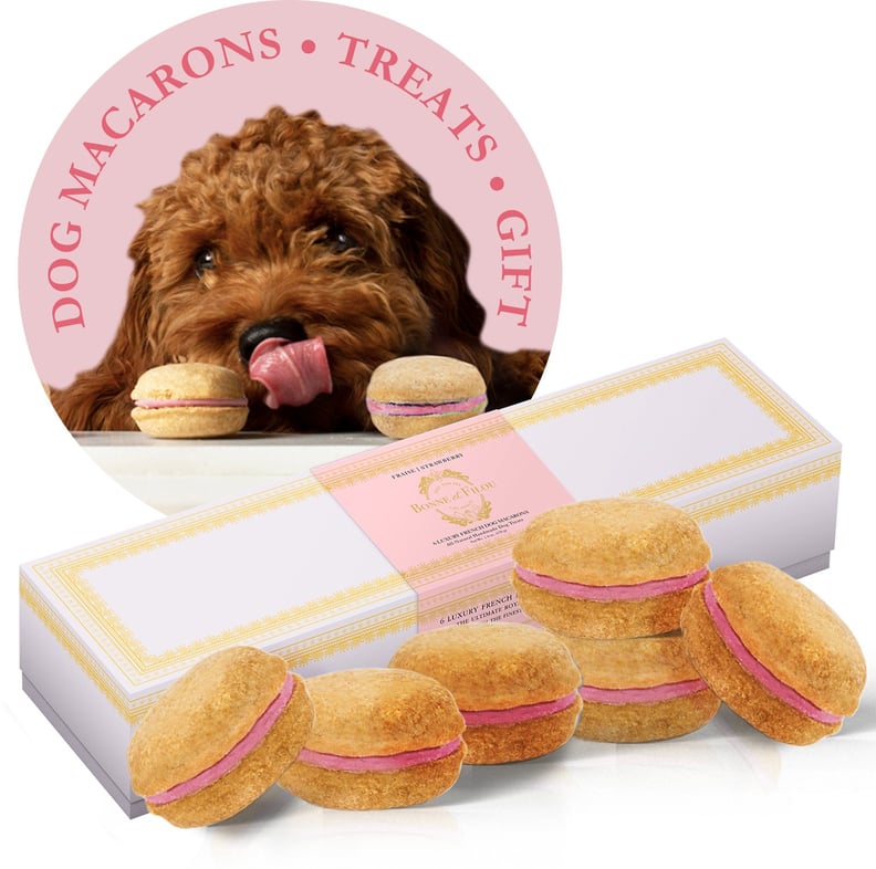 Bonne et Filou All-Natural Handmade Macaron Dog Treats, 6 Count