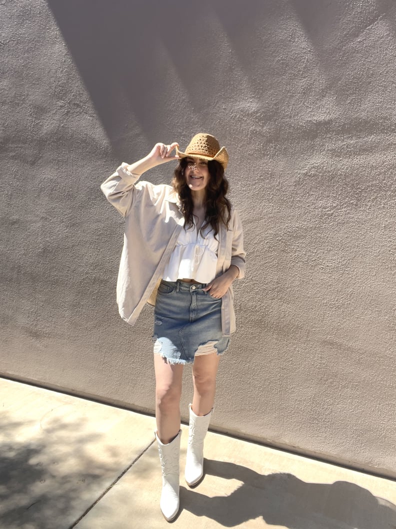 How to style a country western cowgirl chic outfit
