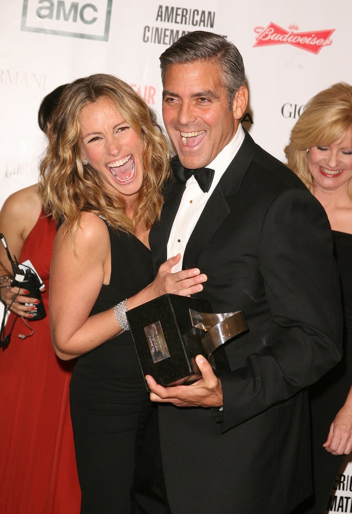 Photos of BFFs George Clooney and Julia Roberts That'll Make You Want in on the Joke Julia-Roberts-George-Clooney-Friendship-Pictures