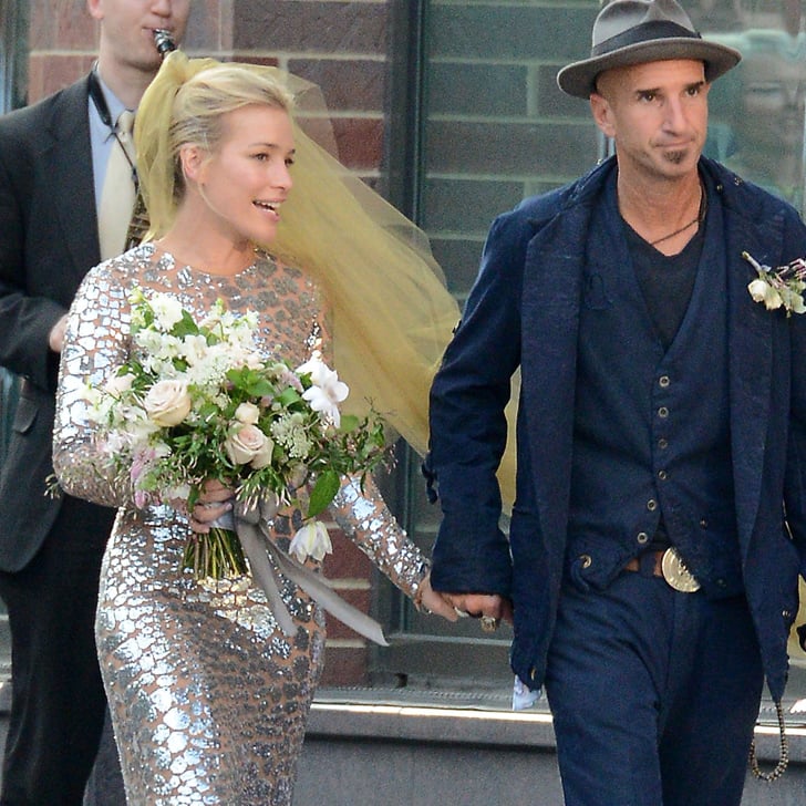 Piper Perabo Wedding Dress Designer Popsugar Fashion