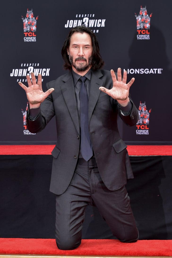 Keanu Reeves Handprint Ceremony in Hollywood May 2019