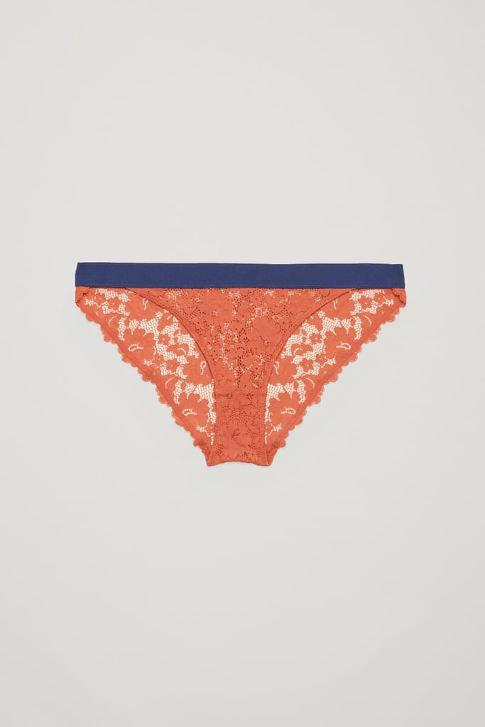COS Lace Knickers With Elastic Band