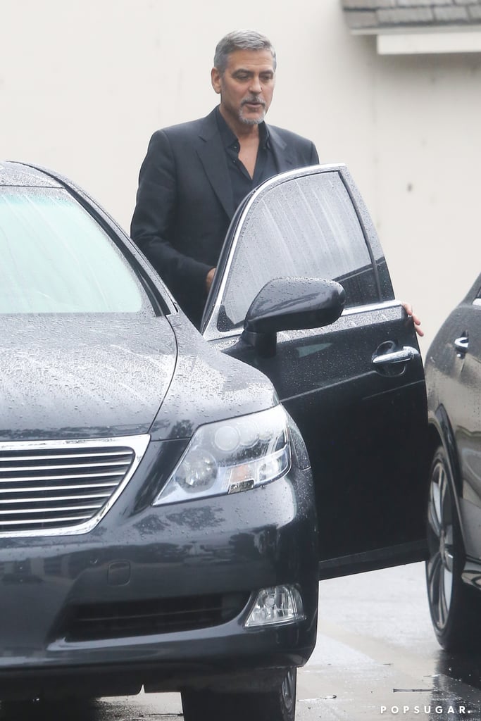 George Clooney Out in LA April 2016