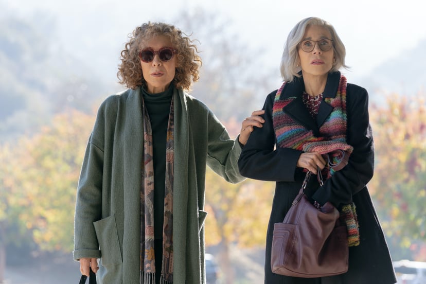 Lily Tomlin and Jane Fonds in Moving On