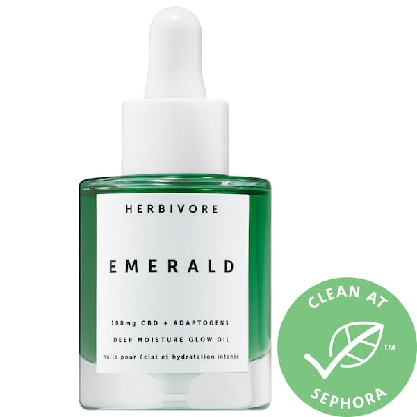 Herbivore Emerald CBD + Adaptogens Deep Moisture Glow Oil