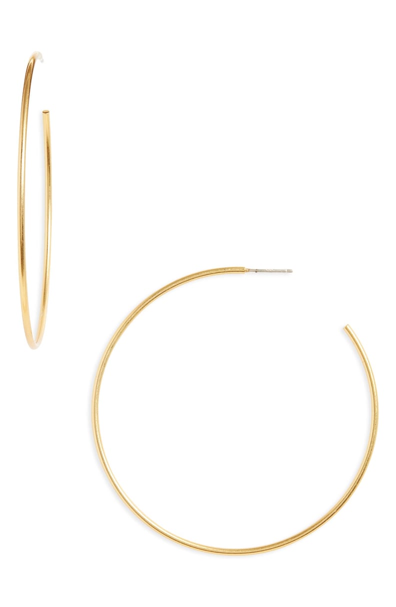 Madewell Oversized Hoop Earrings