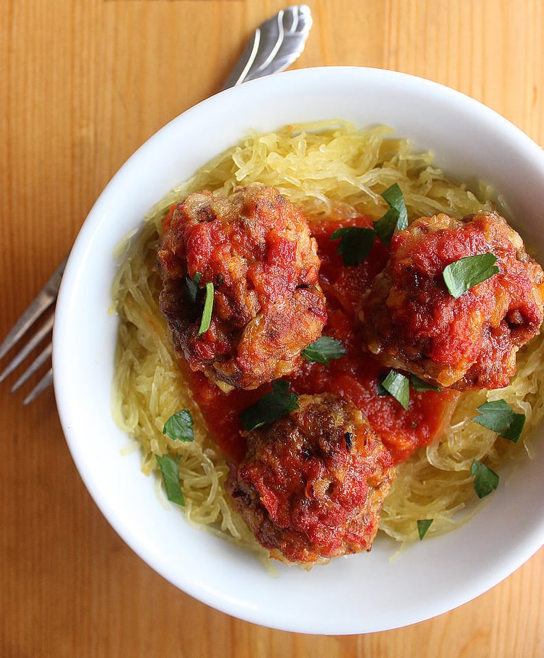 Paleo Meatballs and Spaghetti Squash
