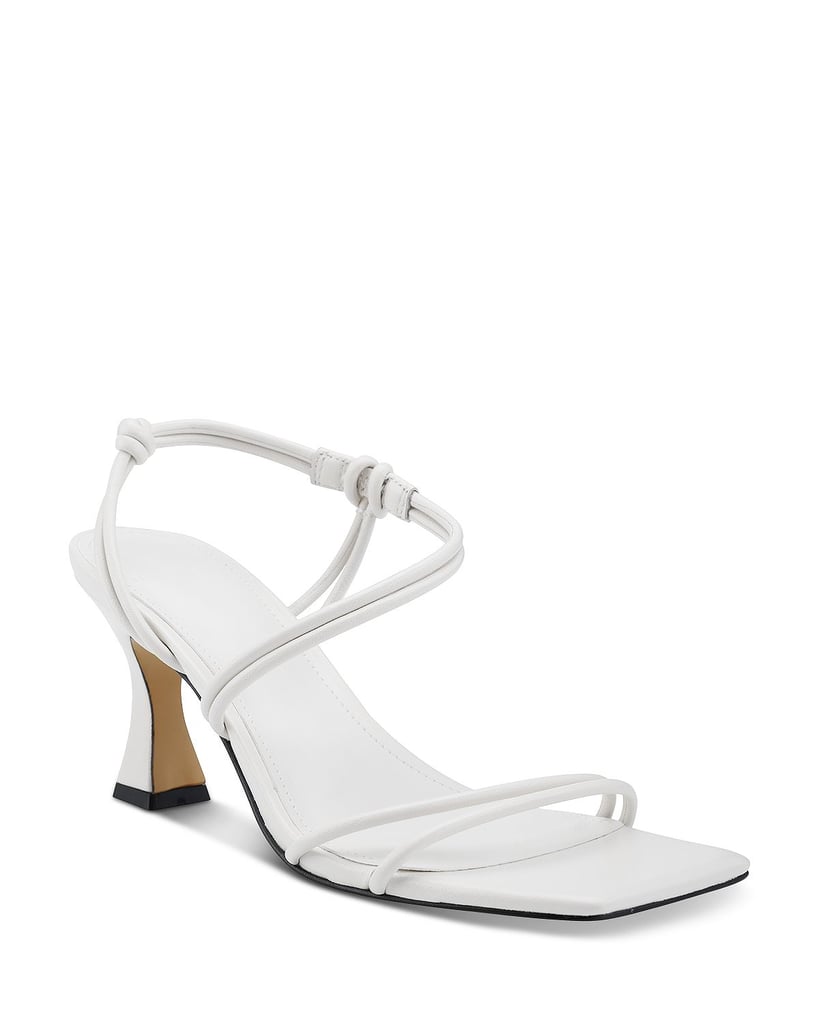 White Sandals: Marc Fisher Davia Sandals