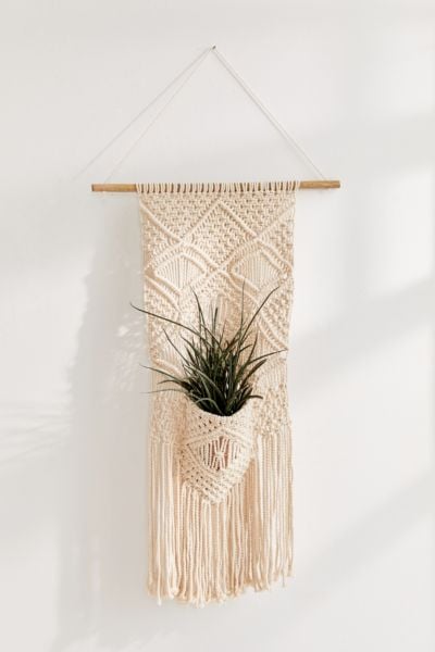 Macramé Planter Pocket Wall Hanging