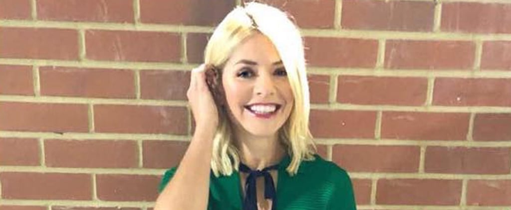 Holly Willoughby Green Dress May 2018