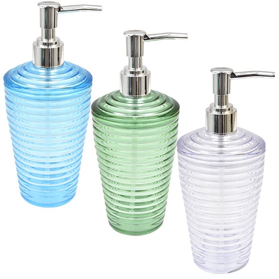 Translucent Plastic Liquid Soap Dispenser ($1 each)