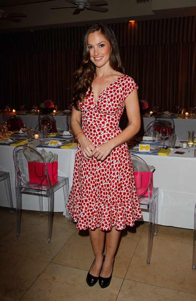 Minka Kelly was seen in a Kate Spade dress back in 2012.