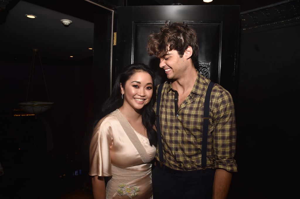 Centineo has some sharp improv skills, too! Two of the most talked-about moments in To All the Boys I've Loved Before (the highly GIF-ed hand-in-pocket spin and moving a bowl of popcorn away from a pillow fight) were improvised on the spot by Centineo.
He isn't dating costar Lana Condor, but their friendship is totally endearing.
His and Condor's first meeting didn't quite go as smoothly as it could have: she was so focused on her audition that she turned him down in the waiting room when he offered to run lines!
Sierra Burgess costar Shannon Purser revealed that Centineo was her first onscreen kiss.