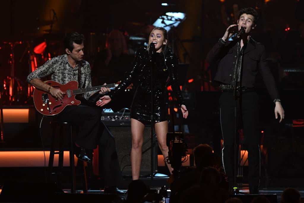 Miley Cyrus Shawn Mendes Honour Dolly Parton February 2019