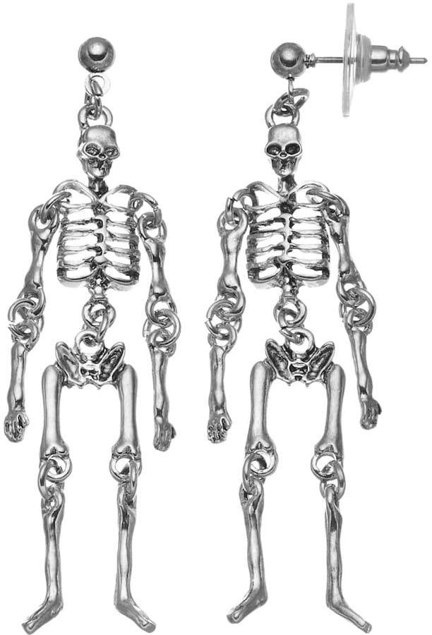 Skeleton Halloween Earrings