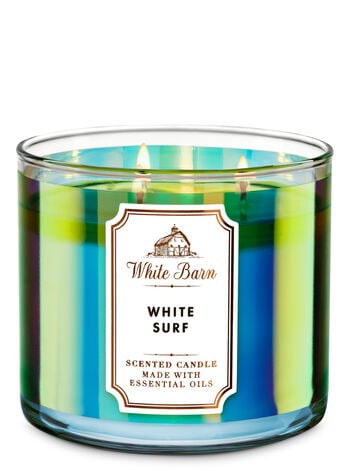 White Surf 3-Wick Candle