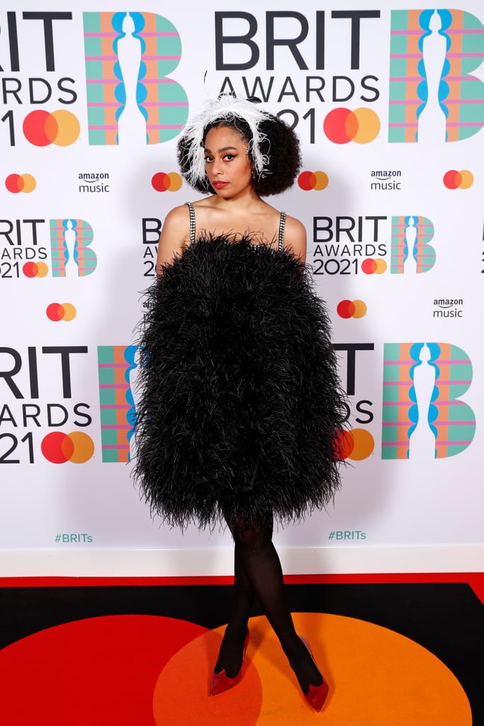 Celeste at the BRIT Awards 2021