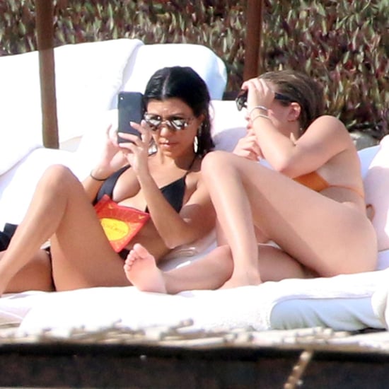 Kourtney Kardashian and Sofia Richie in Mexico Pictures 2018