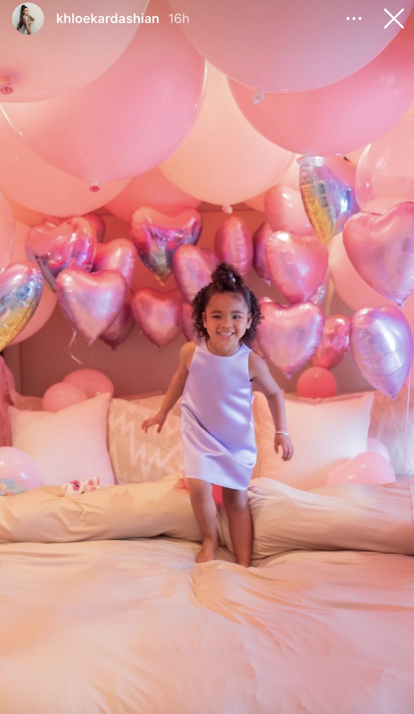 True Thompson Is 1! See the Photos From Her Flowery Birthday Soirée