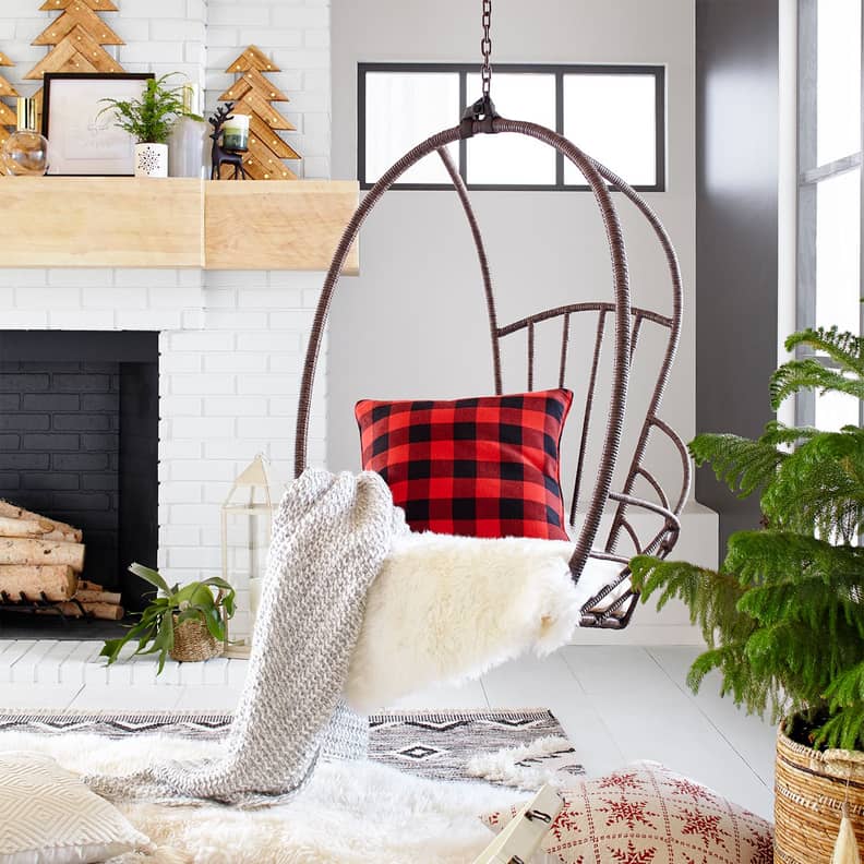 Luna star 2025 parchment hanging chair