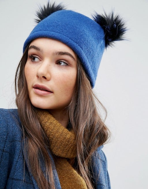 A wool or cashmere beanie