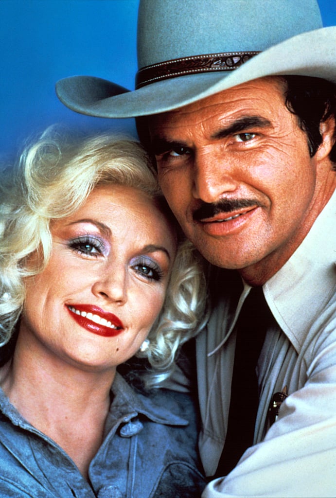While Starring in a Film With Burt Reynolds in 1982, Dolly Parton Wore Blue Eye Shadow and Red Lips