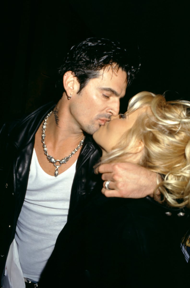 Pamela Anderson and Tommy Lee in 1995