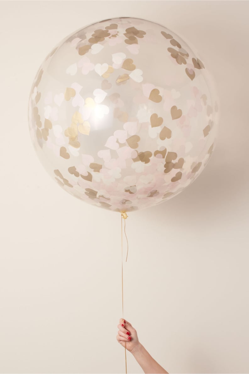 Jumbo Heart Confetti Balloon