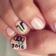 Camilla Belle's Rio 2016-Themed Manicure Will Surely Get You Into the Olympic Spirit