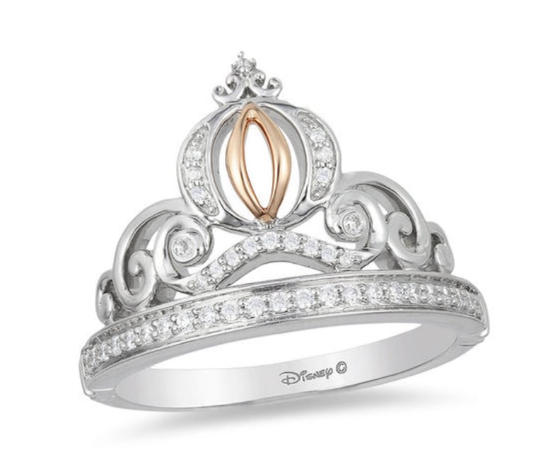 Enchanted Cinderella Diamond Carriage Ring
