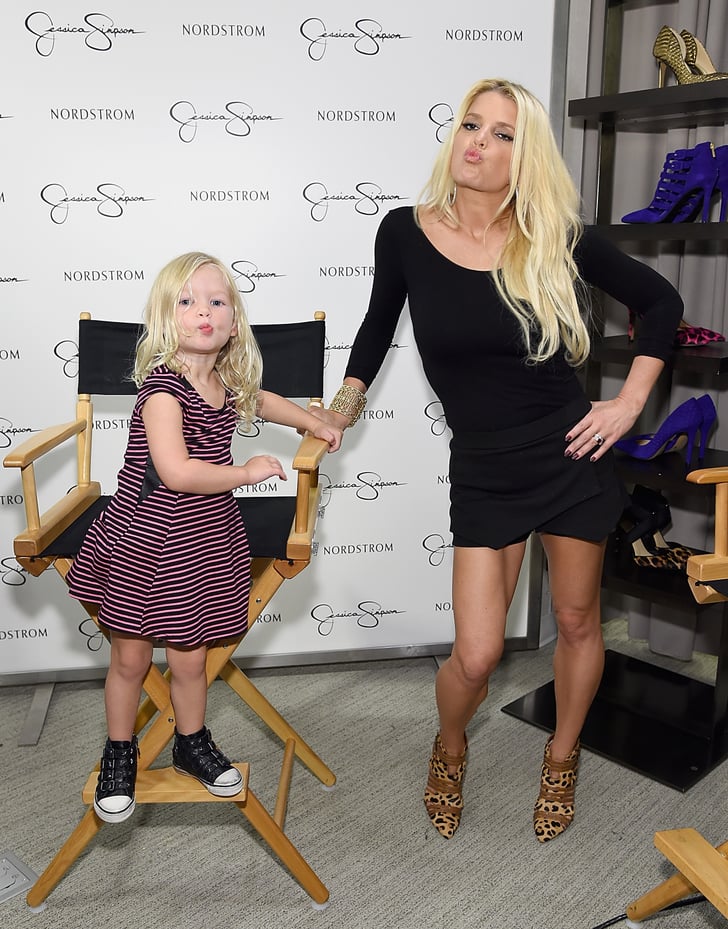 Jessica Simpson With Ace and Maxwell at Event Pictures