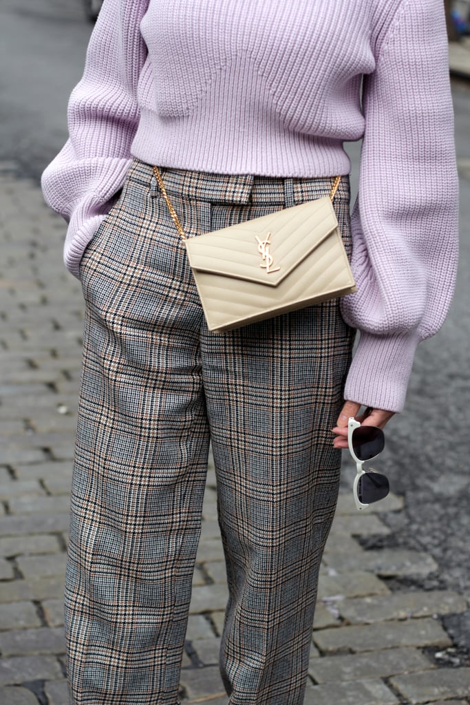 Collection Regent Pant in English Glen Plaid Wool ($160, originally $250)