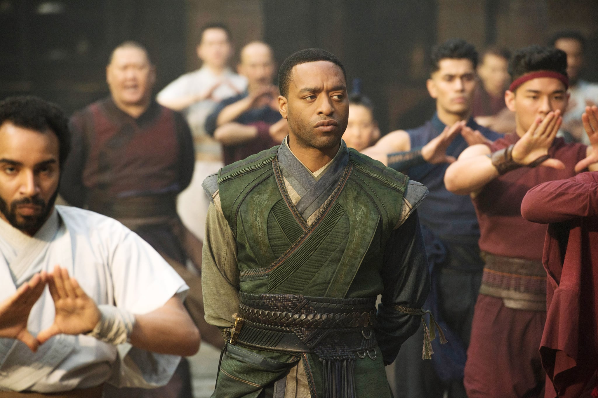 DOCTOR STRANGE, Chiwetel Ejiofor, as Mordo (center), 2016. ph: Jay Maidment /  Walt Disney Studios Motion Pictures /Courtesy Everett Collection