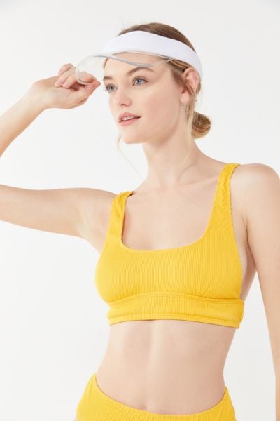 Out From Under Meg Ribbed Scoop Neck Bikini Top