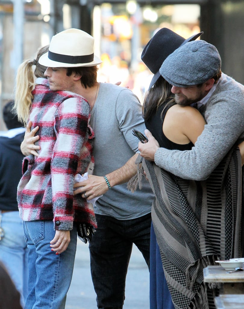Ian Somerhalder and Nikki Reed in NYC October 2015