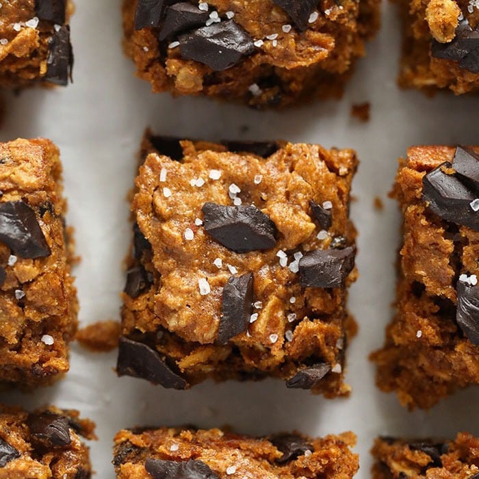 Pumpkin Oatmeal Cookie Bars