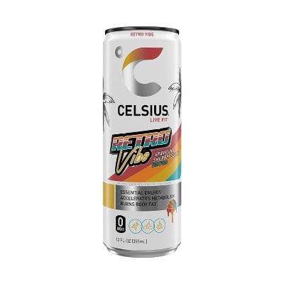 Celsius Sparkling Retro Vibe Functional Energy Drink