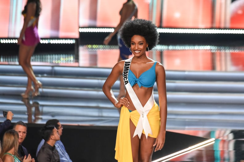 Miss Jamaica Davina Bennett Wears Afro at Miss Universe 2017