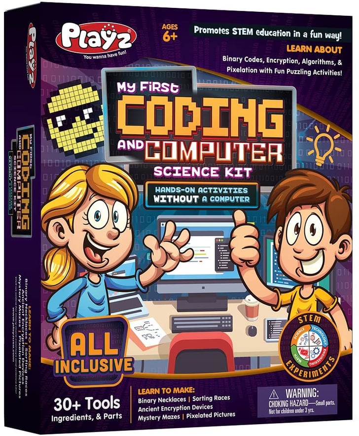 Playz My First Coding & Computer Science Kit Toys and Games That
